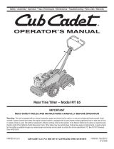 Cub Cadet 450 SERIES User manual