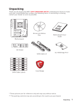 MSI X299 TOMAHAWK ARCTIC Owner's manual