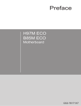 MSI H97M ECO Owner's manual