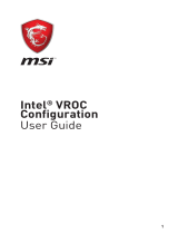 MSI X299M GAMING PRO CARBON AC Quick start guide