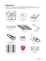 MSI X299M GAMING PRO CARBON AC Owner's manual