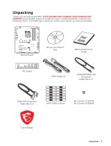 MSI H370 GAMING PRO CARBON Owner's manual