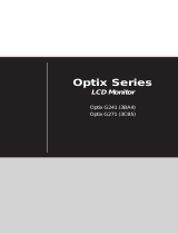 MSI Optix G271 Owner's manual