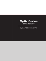 MSI Optix MAG321CQR Owner's manual
