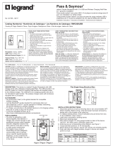 Legrand RWC826USBWCCV2 Installation guide