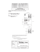 Legrand IS-MR232G_REV.A Installation guide