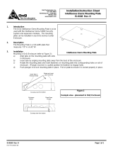 Legrand Intellisense Sierra Mounting Plate, IS-0168 Installation guide