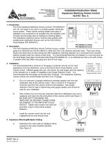 Legrand Impedance Matching Volume Control - 364520-01 Installation guide