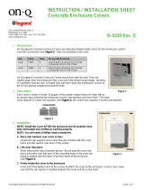 Legrand Concrete Enclosure Covers - F8030 & F8032 Installation guide