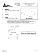 Legrand Optex Mounting Plate - 364514-01 Installation guide