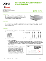 Legrand IP Video Server - CM1019 Installation guide