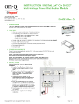 Legrand Multi-Voltage Power Distribution Module, IS-0363 Installation guide