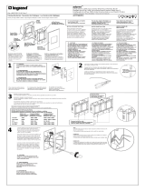 Legrand ADTP700RMTUW1 Installation guide