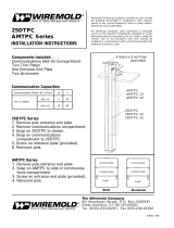 Legrand 25DTPC AMTPC Series Installation guide
