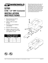 Legrand V500 Installation guide