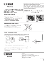 Legrand V500 Installation guide