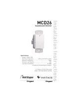 Legrand MCD26 Incandescent Dimmer Installation guide