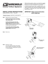 Legrand Walker Infloor Systems Floor Box - 881RC4ATC, 881RC4ARTTC Installation guide