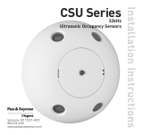 Pass and Seymour CSU Series 32 kHz Ultrasonic Occupancy Sensors Installation guide