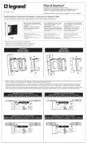 Pass and Seymour P&S Commercial Metal Recessed TV Wall Box Installation guide