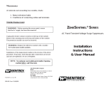 Legrand ZoneSentinel Surge Suppressors Installation guide