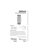 Legrand DRD40 Wireless Universal Dimmer, 1000W max. Installation guide