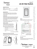 Legrand LightSaver® LS-3C Wall Switch Installation guide