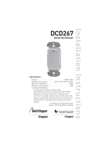 Legrand DCD267 Universal Dimmer, Miro decorator style Installation guide