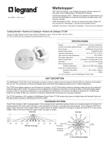 Legrand DT-300 Dual Technology Low Voltage Ceiling Occupancy Sensor Installation guide