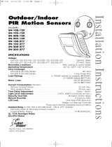 Legrand Outdoor/Indoor PIR Motion Sensor Installation guide