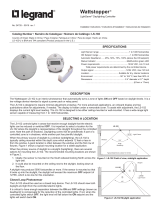 Legrand LS-102 Daylighting Controller Operating instructions