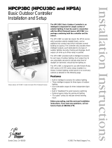 Legrand HPCP3BC (HPCU3BC and HPSA) Basic Outdoor Controller - Installation guide