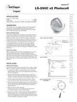 Legrand LS-290C v2 Photocell Installation guide