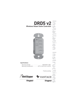 Legrand DRD5 v2 Wireless House Scene Controller Installation guide
