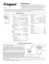 Legrand FSP-211 Line Voltage High/Low/Off PIR Fixture Integrated Outdoor Sensor Installation guide