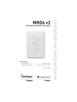 Legrand MRD6 v2 Wireless Room Scene Controller Installation guide