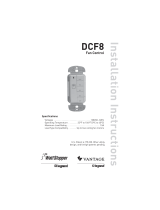 Legrand DCF8 fan control, Miro decorator style Installation guide