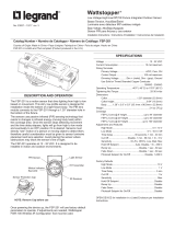 Legrand FSP-201 Low Voltage High/Lo Installation guide