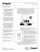 Legrand IC7201 Installation guide