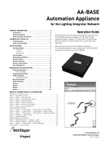 Legrand AA-BASE Automation Appliancefor the Lighting Integrator Network User guide