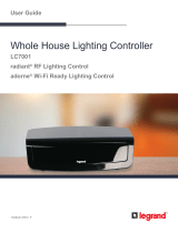 Legrand LC7001 Whole House Lighting Controller User guide