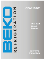 Beko CFA1100 Owner's manual