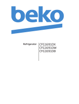 Beko CFG1691D Owner's manual