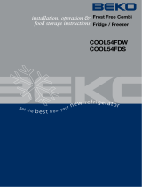 Beko COOL54FD User manual