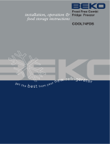Beko COOL74FD Owner's manual