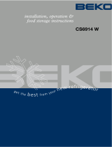 Beko CS6914 Owner's manual