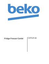 Beko CXF525 Owner's manual