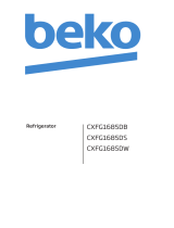 Beko CXFG1685D Owner's manual