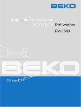 Beko DW602 Owner's manual