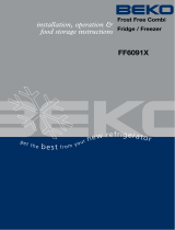 Beko FF6091 Owner's manual
